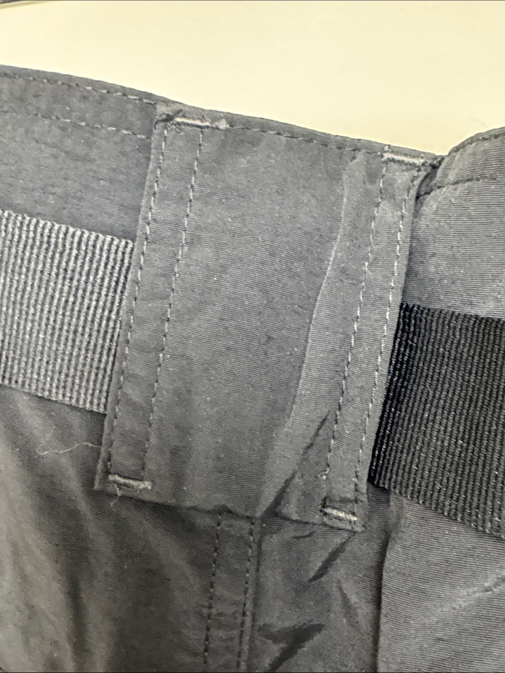 NWT XXL Tek Gear Black Men's Convertible Cargo Pants with Quick-Adjust Belt - Picture 15 of 16